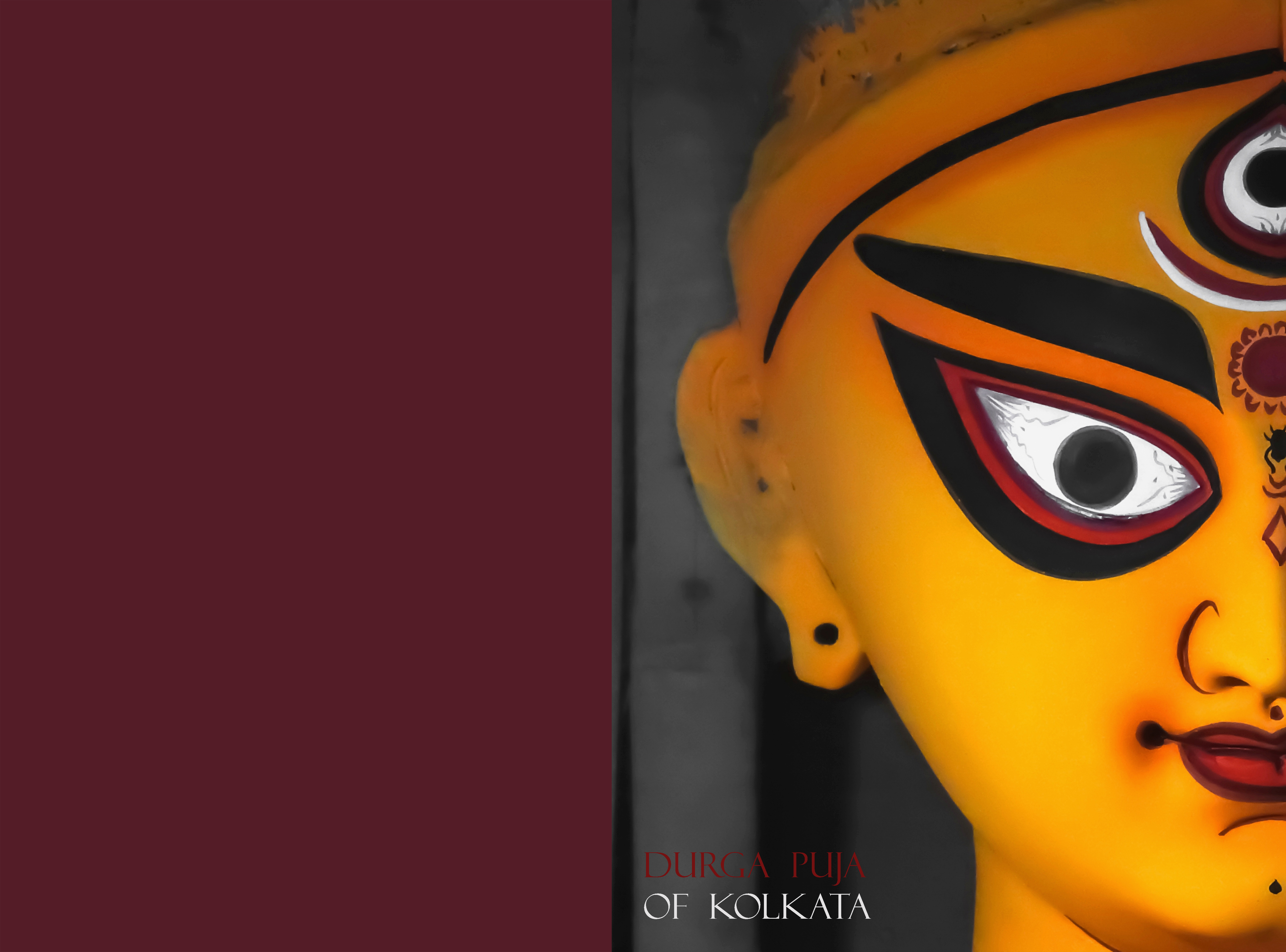 Custom designed patterns for Durga Puja souvenirs